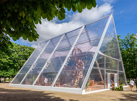 Structures événementielles - Pépinière éphémère aux Jardins des Tuileries